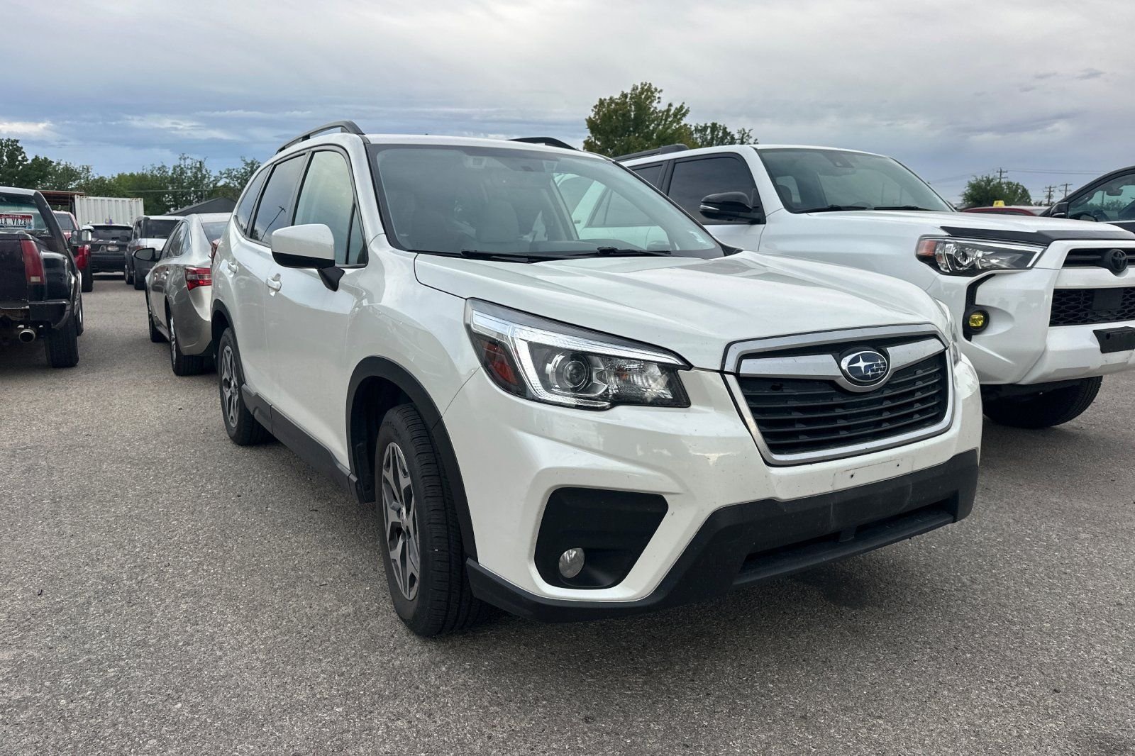Used 2020 White Subaru Premium image 2