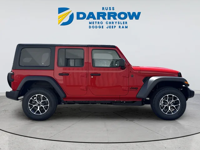 New 2026 Firecracker Red Clear-Coat Exterior Paint Jeep Sport S image 7