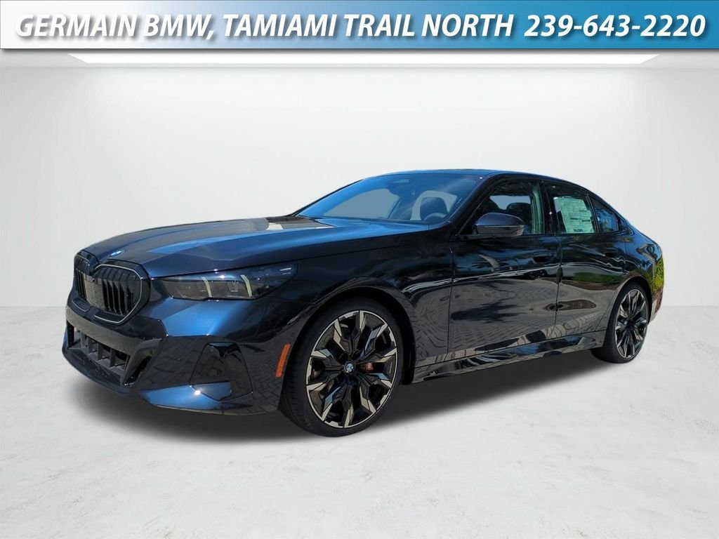 New 2027 Carbon Black Metallic BMW 530i image 1