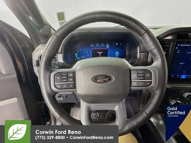 Certified Used 2024 Antimatter Blue Metallic Ford Lariat image 15