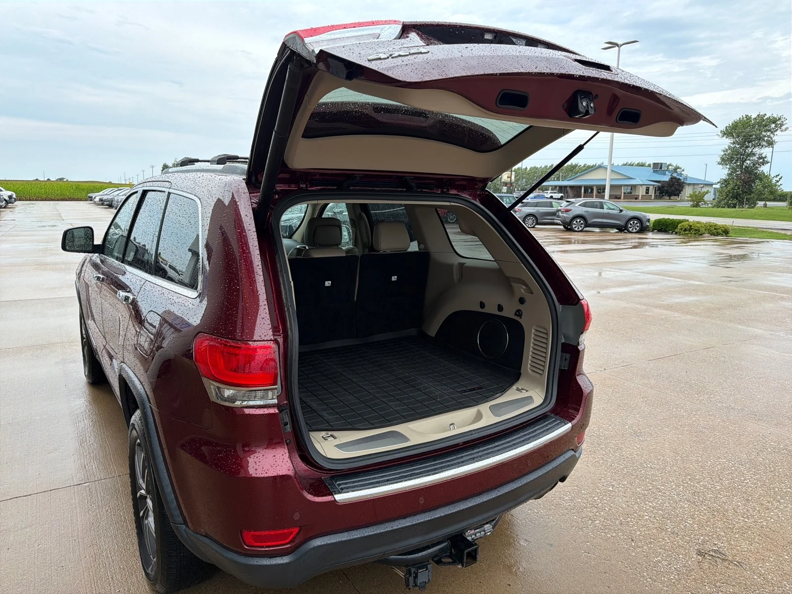 Used 2017 Velvet Red Pearlcoat Jeep Limited image 11