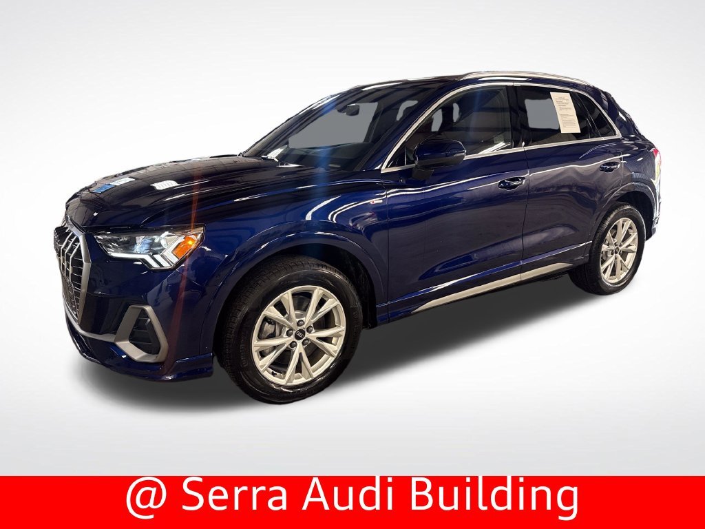 Used 2025 Blue Audi Premium Plus image 1