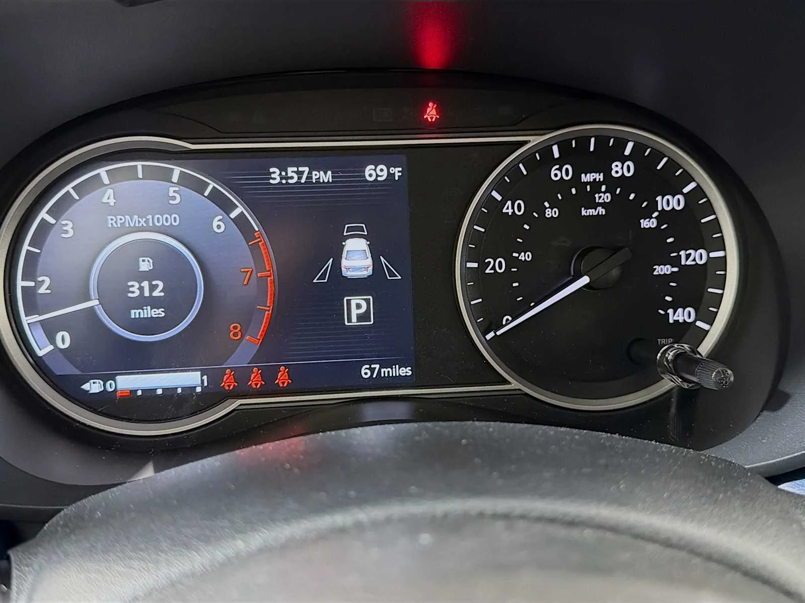 Certified Used 2025 Gray Sky Pearl Nissan SV image 10