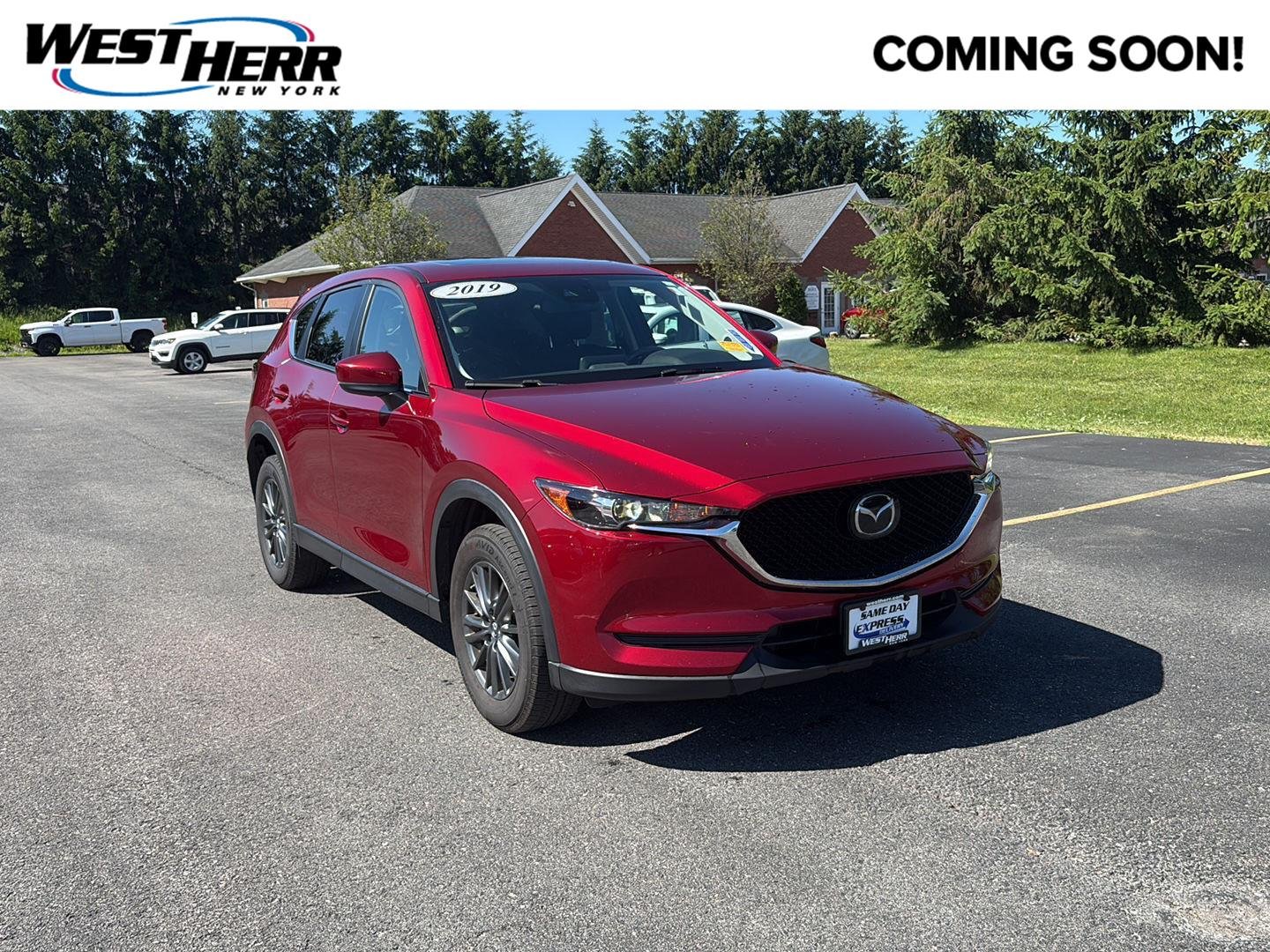Used 2019 Soul Red Crystal Metallic Mazda Touring image 1
