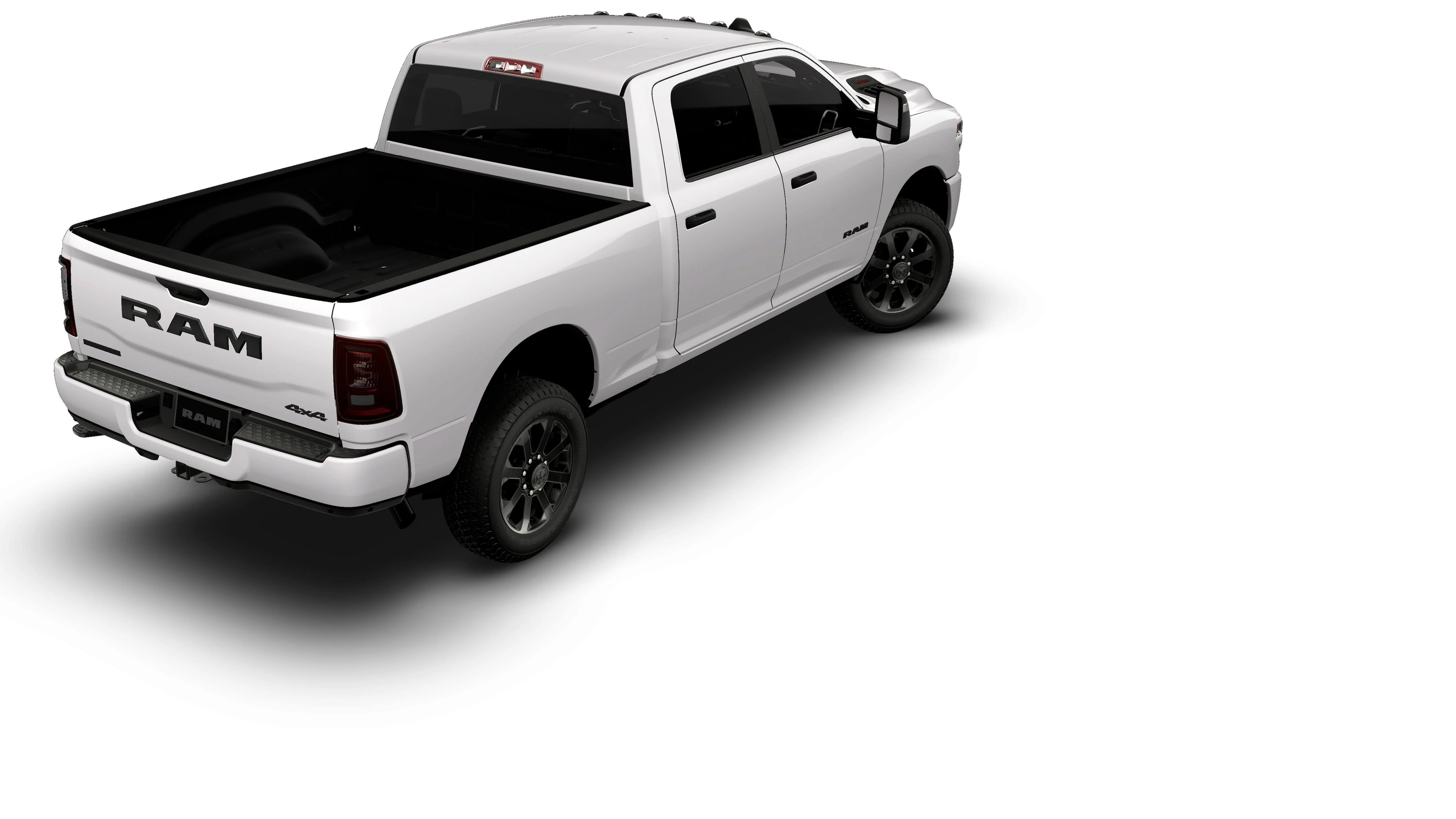 New 2026 Bright White Clear-Coat Exterior Paint RAM BIG HORN image 28