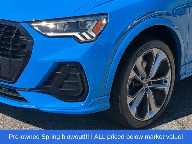 Used 2021 Blue Audi Premium Plus image 17