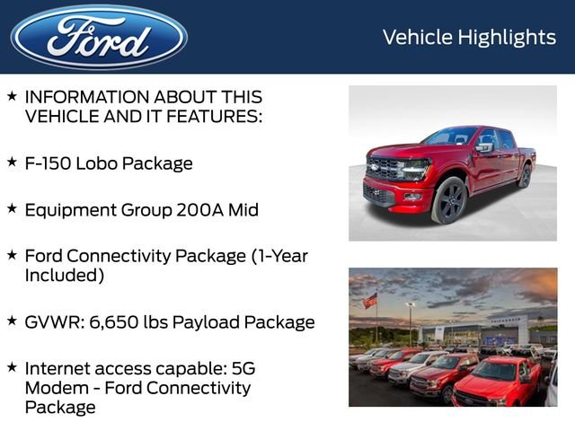 New 2026 Ruby Red Metallic Tinted Clearcoat Ford STX image 4