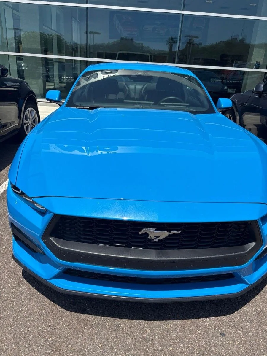 Used 2025 Grabber Blue Ford EcoBoost image 4