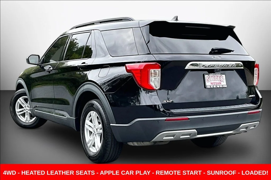 Used 2021 Black Ford XLT image 4