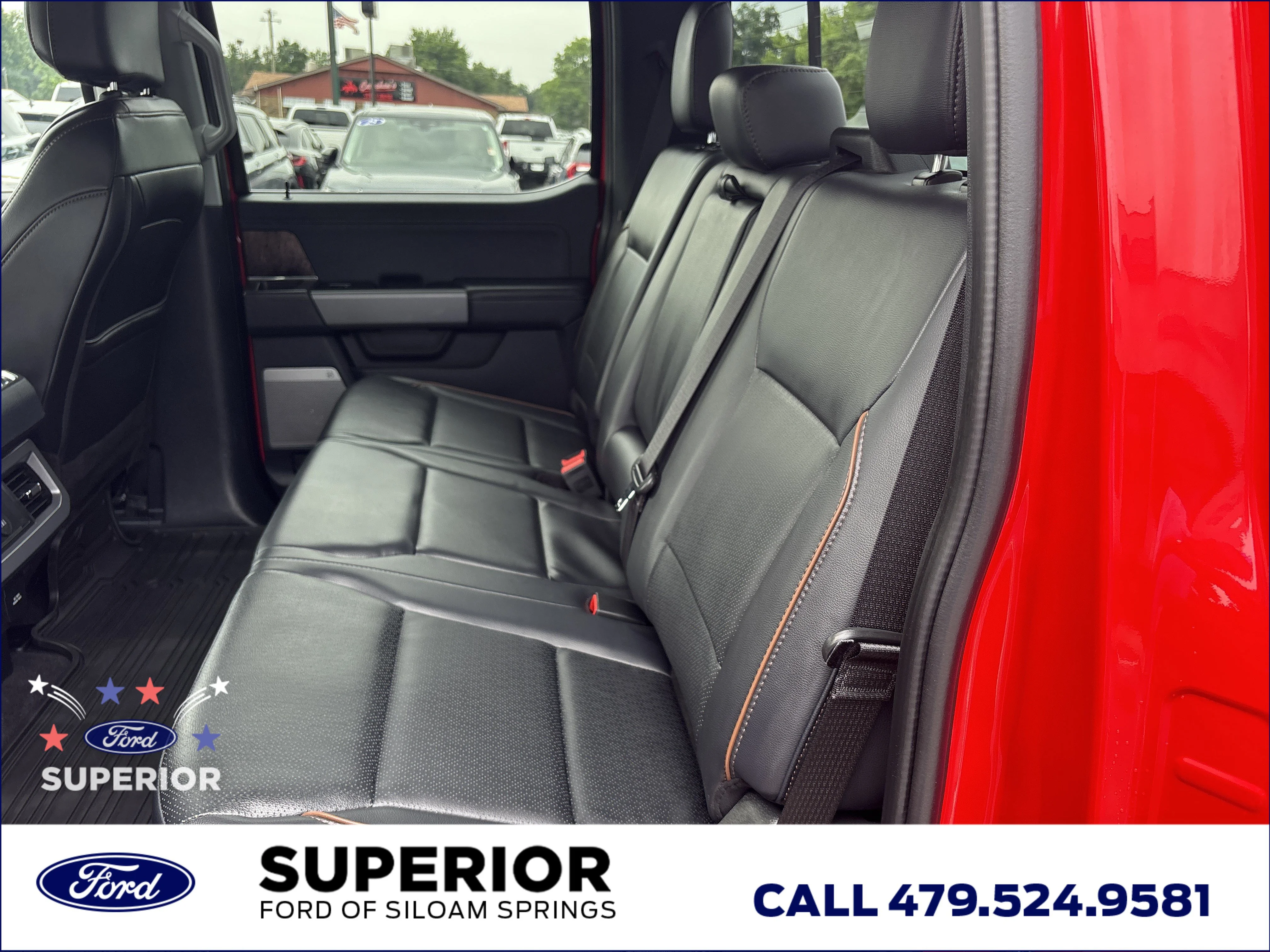 Used 2025 Race Red Ford Lariat 4WD image 20