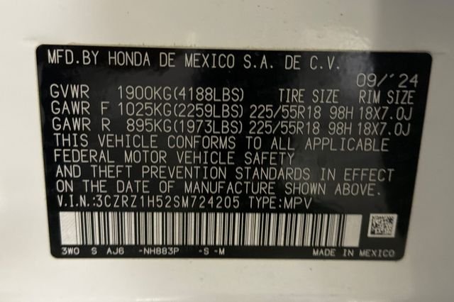 Certified Used 2025 Platinum White Pearl Honda Sport image 37