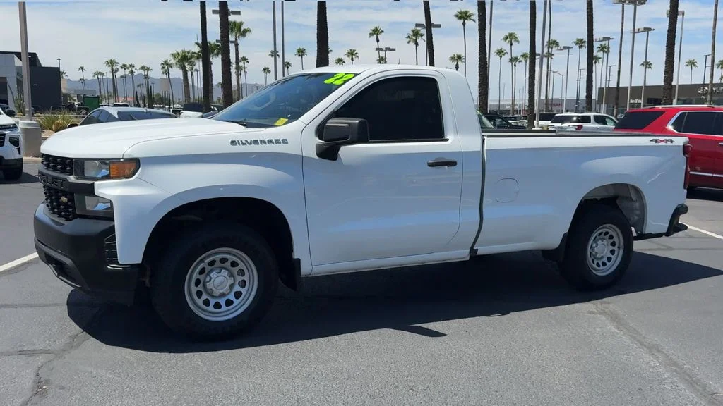 Used 2022 White Chevrolet Work Truck image 8