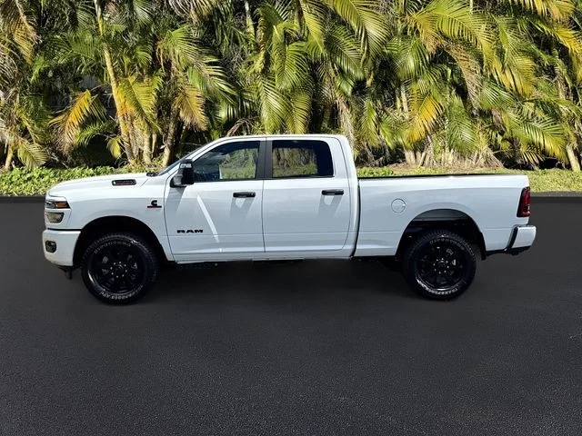 New 2026 Bright White Clear-Coat Exterior Paint RAM Big Horn image 2