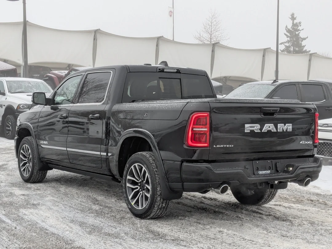 New 2026 Black RAM Limited - - Pano Sunroof - Heads Up Display - Rambox Cargo & More! image 6
