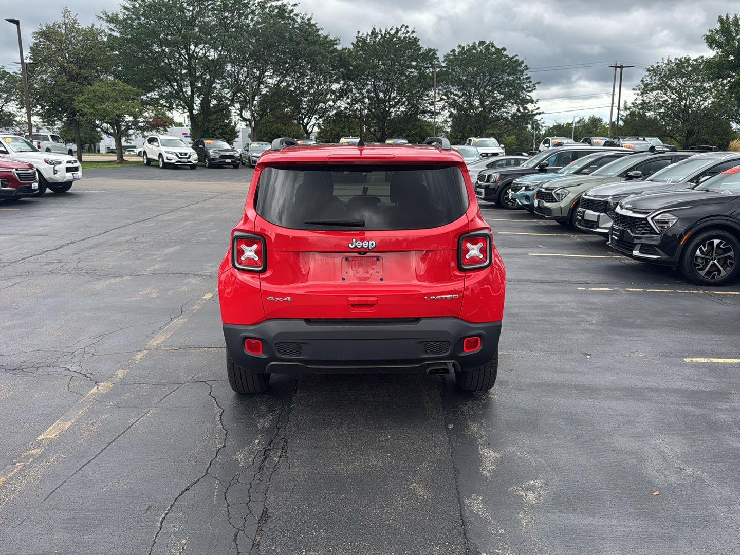 Used 2020 Colorado Red Clearcoat Jeep Limited image 6