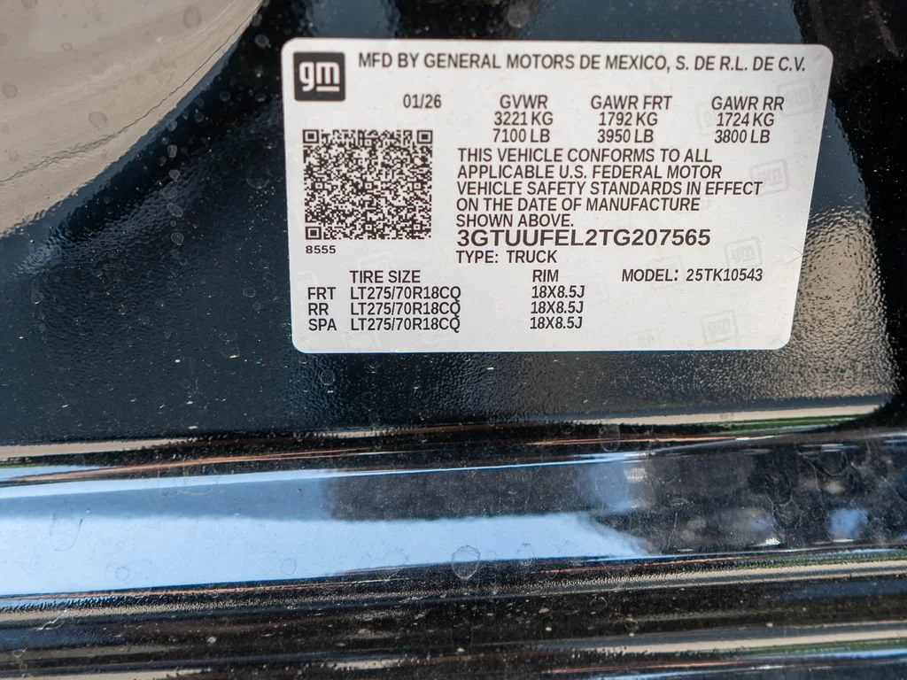 New 2026 Onyx Black GMC AT4X image 37
