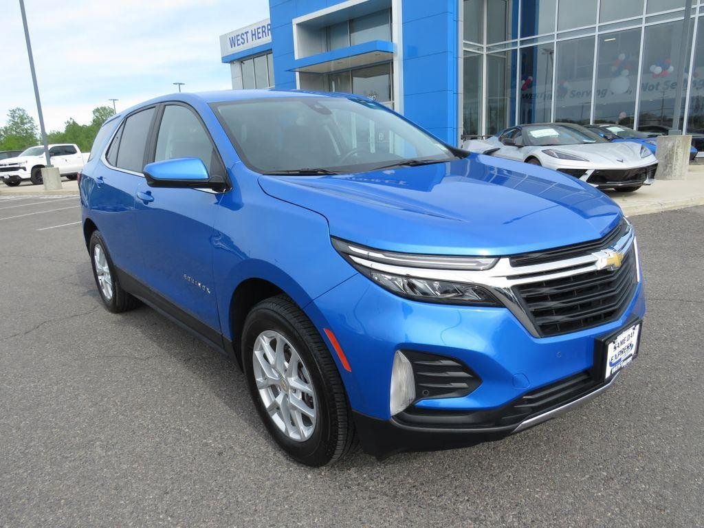 Used 2024 Riptide Blue Chevrolet LT image 2