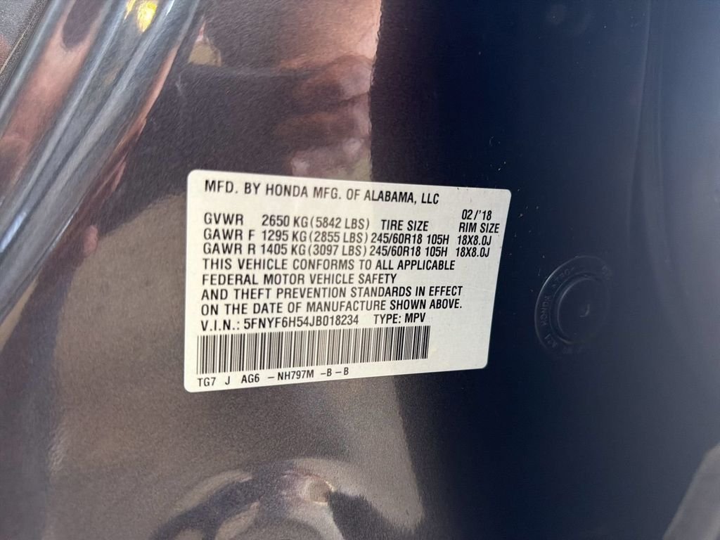 Used 2018  Honda EX-L image 22