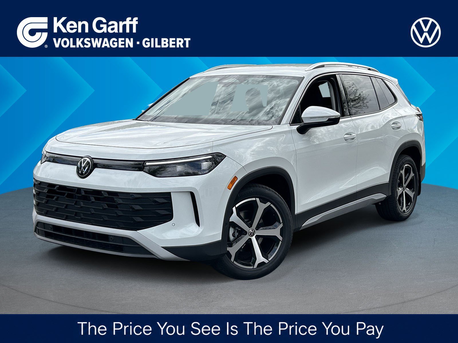 New 2026 Pure White Volkswagen SE image 1