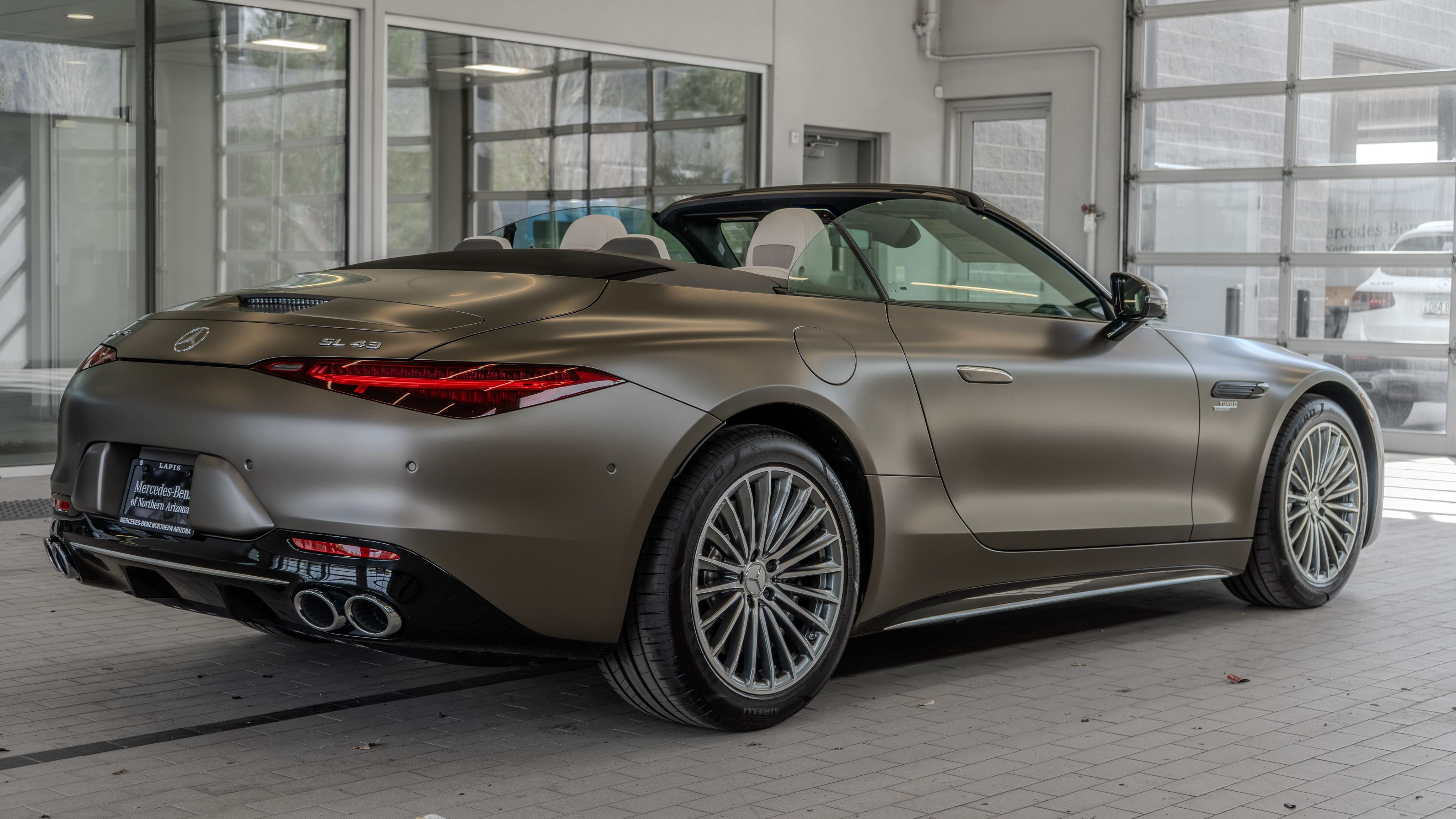 New 2026 Monza Grey Magno Mercedes-Benz SL 43 AMG® image 31