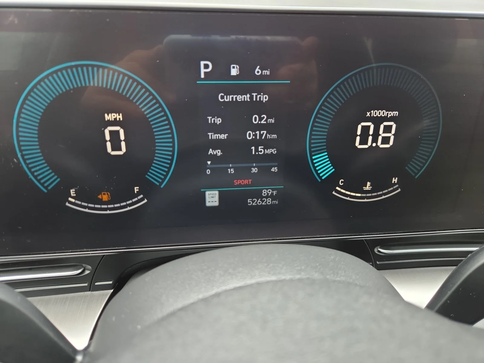 Used 2024 Abyss Black Pearl Hyundai SEL image 19