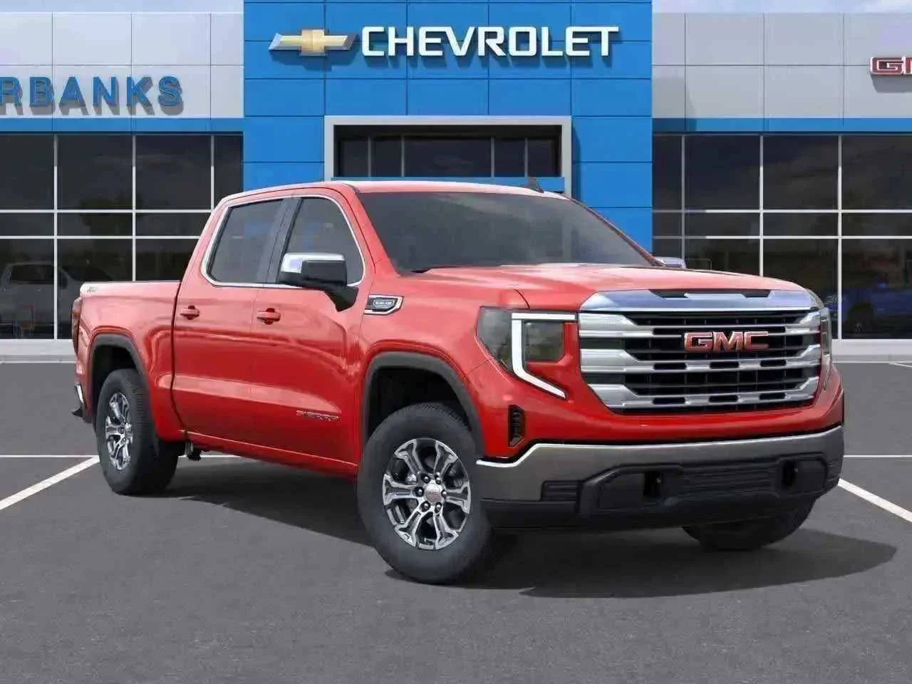 New 2026 Cardinal Red GMC SLE image 7