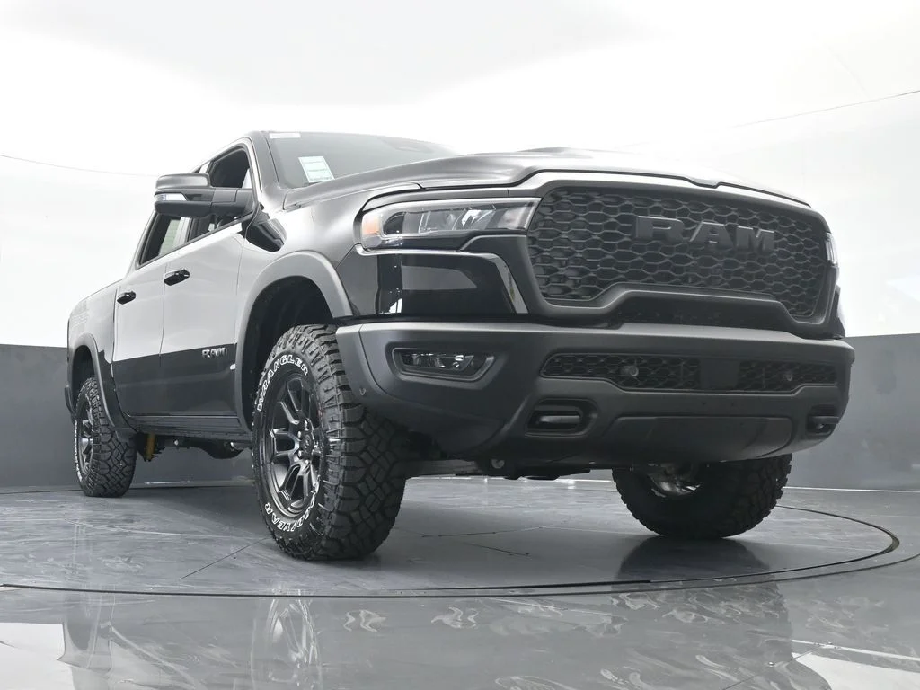 Used 2026 Diamond Black Crystal Pearlcoat Ram Rebel image 63