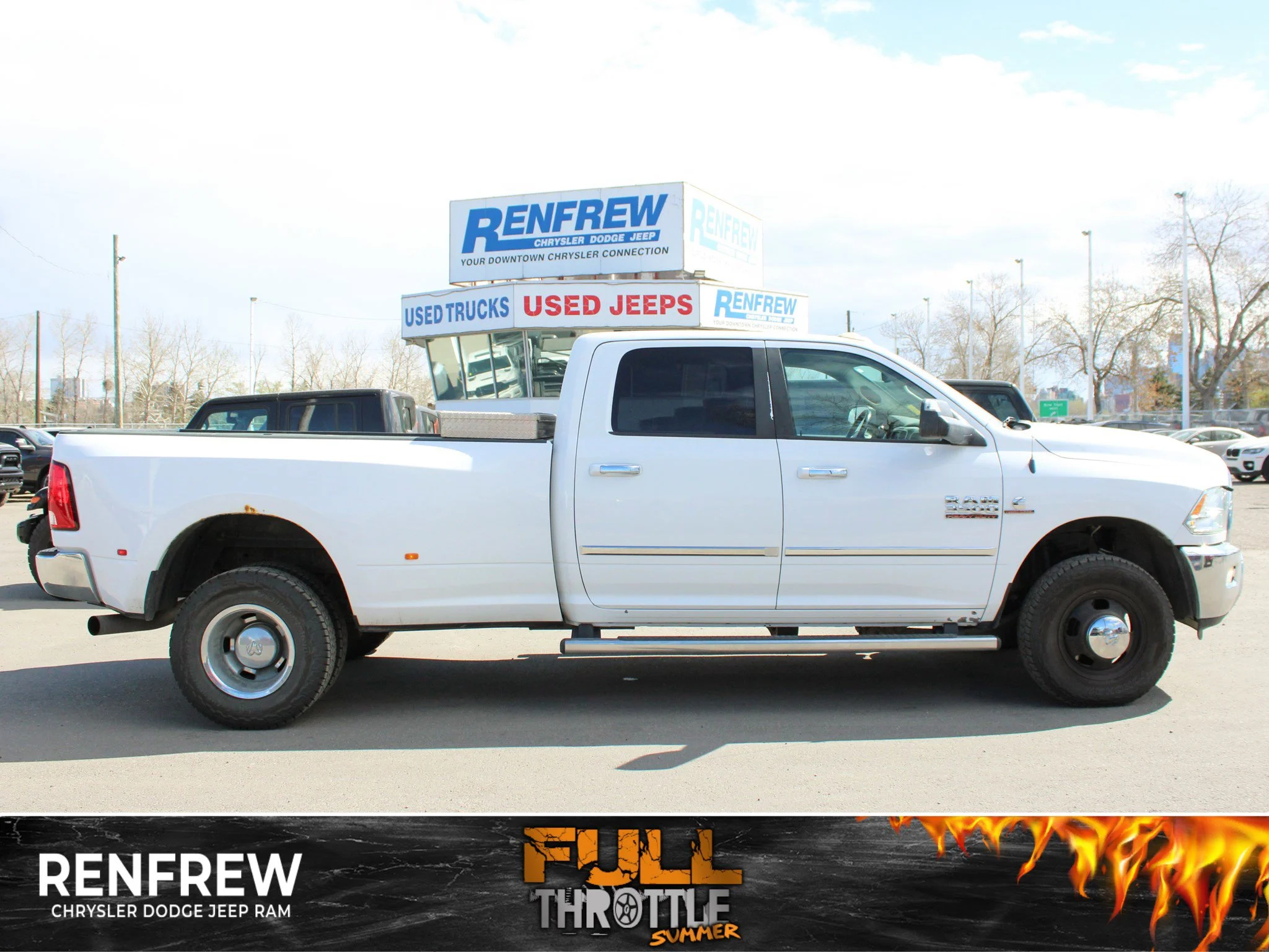 Used 2013 White RAM SLT * Diesel | Mechanics Special  | Heated Seats | Backup Camera | Remote Start | Alpine image 1