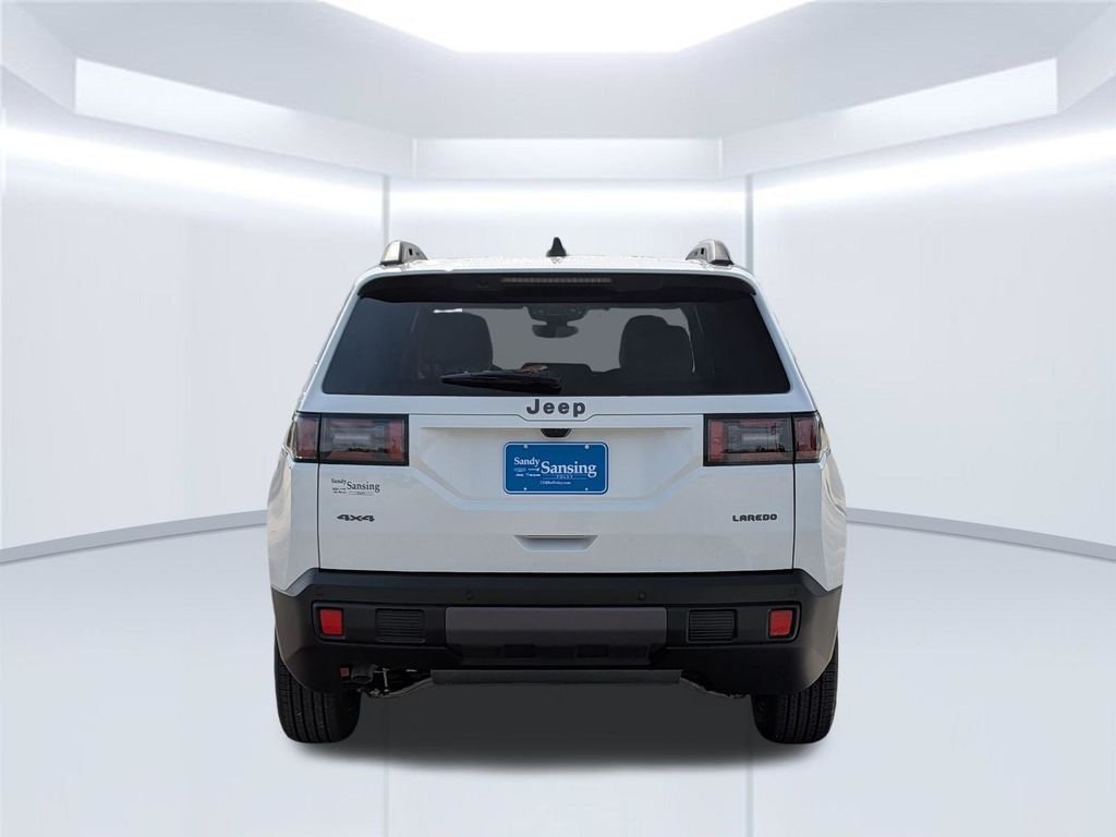 New 2026 Bright White Clear-Coat Exterior Paint Jeep Laredo image 6