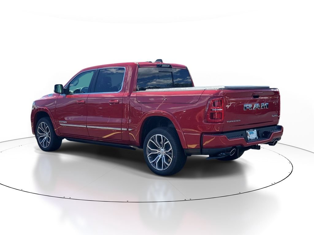 New 2026 Molten Red Pearl-Coat Exterior Paint RAM Tungsten image 3