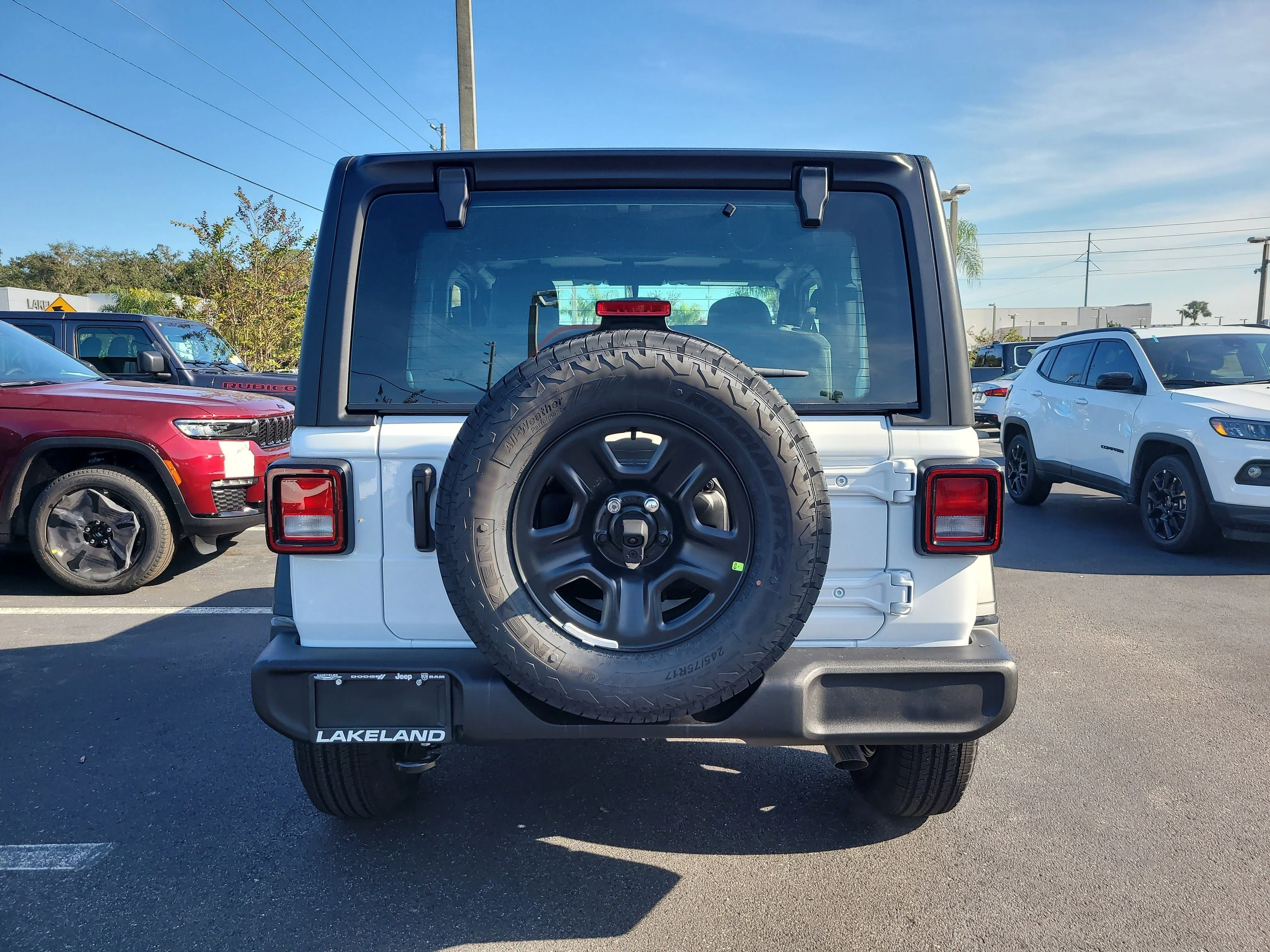 New 2026 Bright White Clearcoat Jeep Sport image 7
