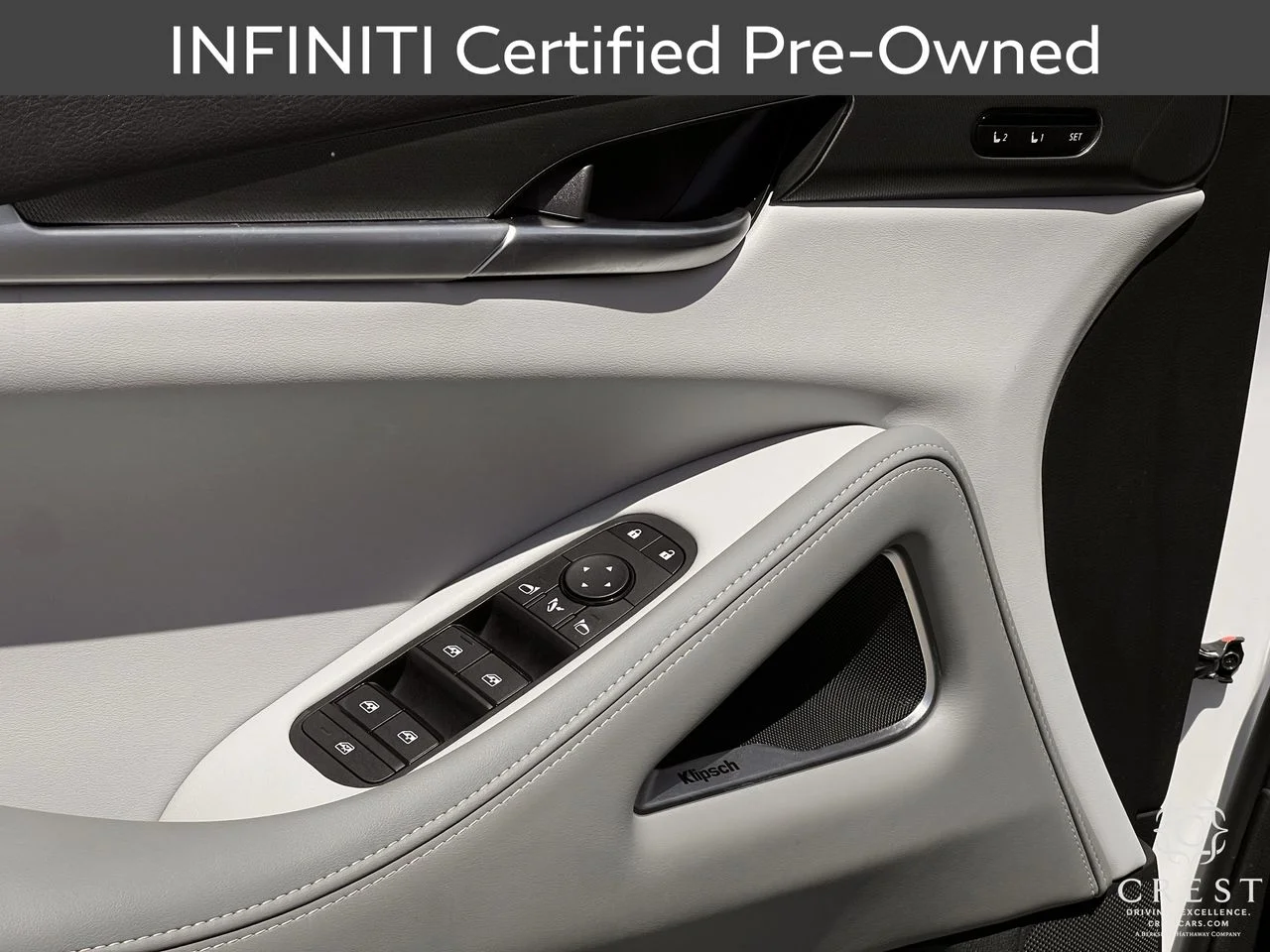 Certified Used 2027 Radiant White INFINITI LUXE image 22