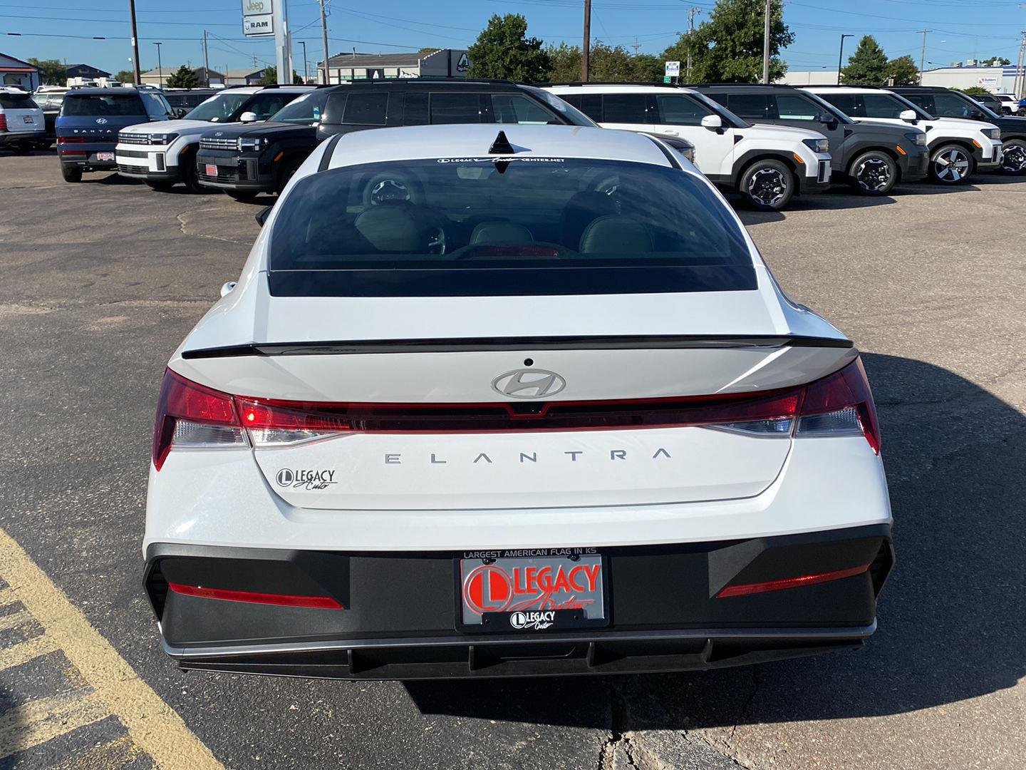 New 2026 Serenity White Hyundai SEL Sport Plus image 4