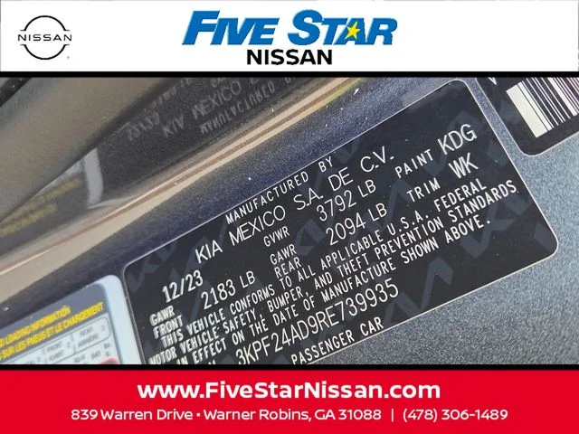 Used 2024 Gray Kia LXS image 18