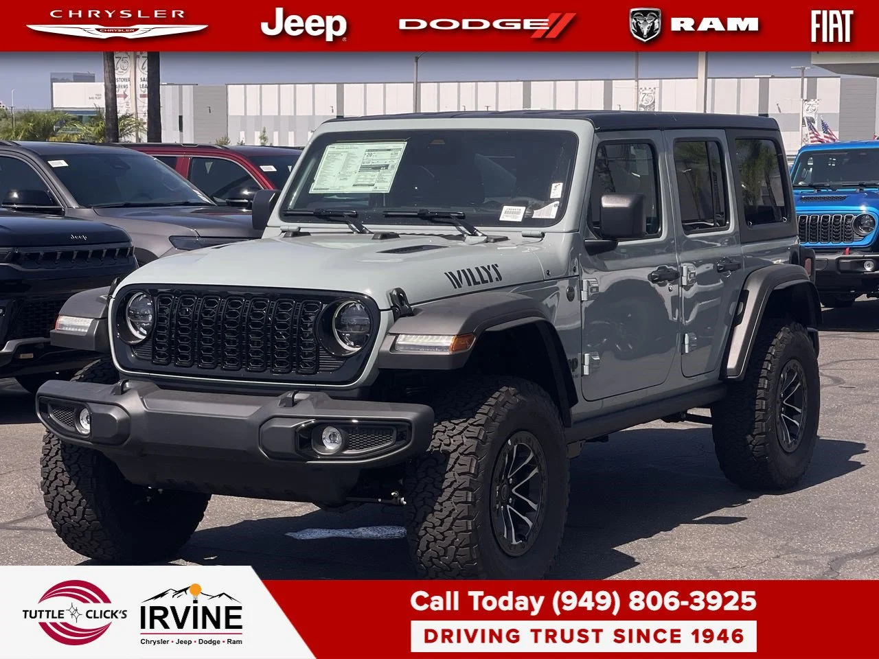 New 2026 Earl Clear-Coat Exterior Paint Jeep Willys image 9