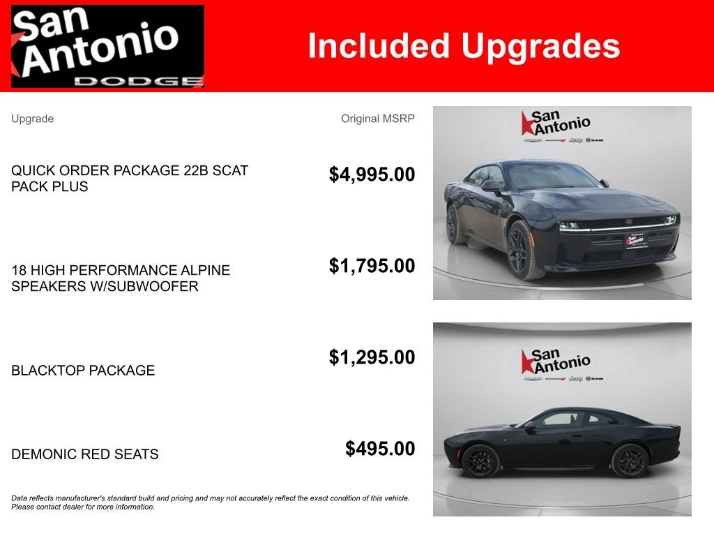 New 2026 Diamond Black Crystal Pearlcoat Dodge R/T Scat Pack image 6