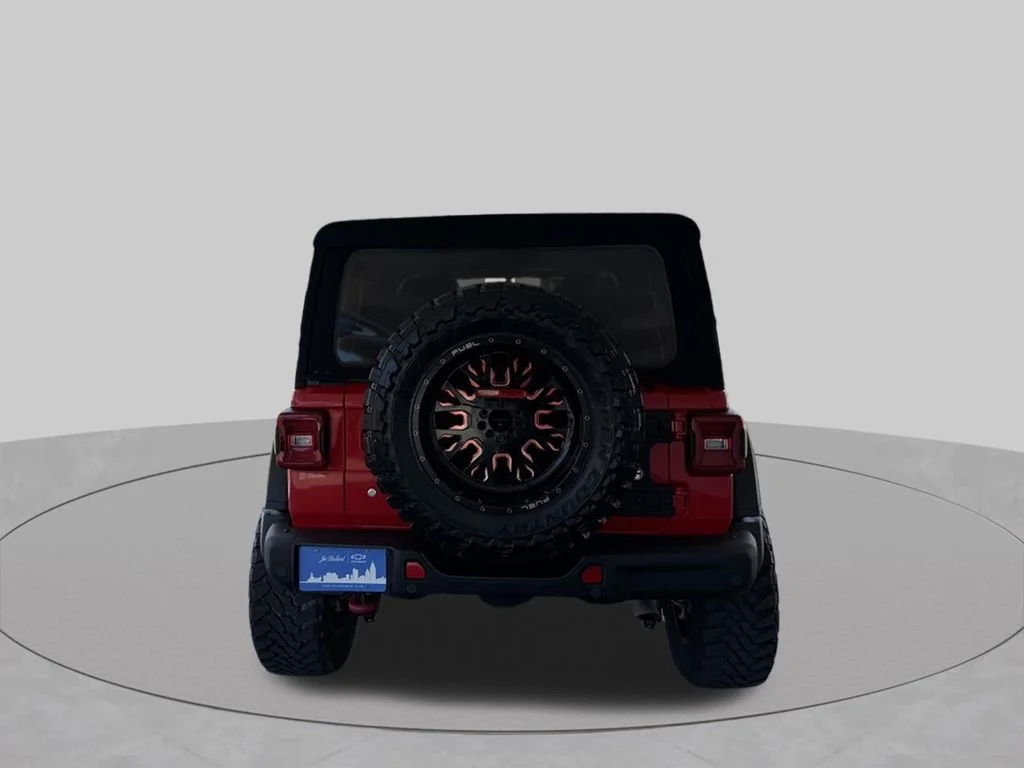 Used 2020 Red Jeep Unlimited Rubicon image 8