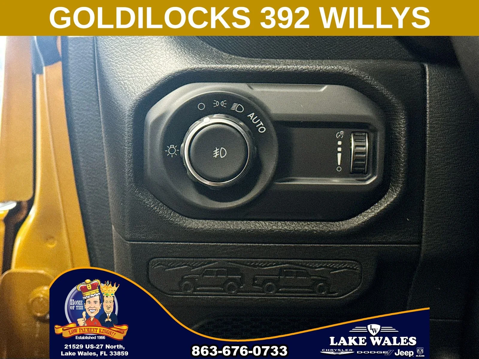 New 2026 Goldilocks Exterior Paint Jeep Willys image 9