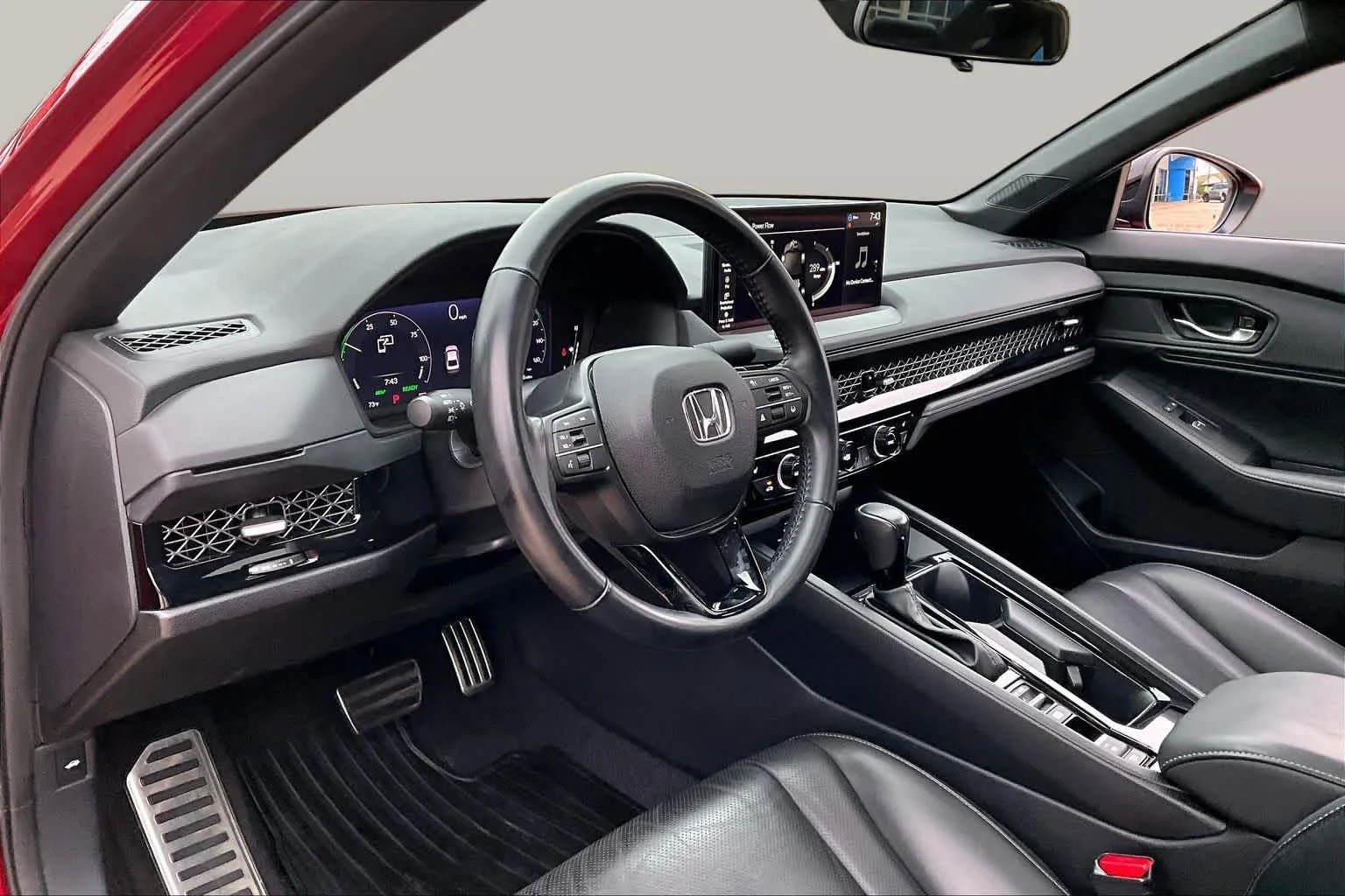 Used 2023 Radiant Red Metallic Honda Sport-L image 17