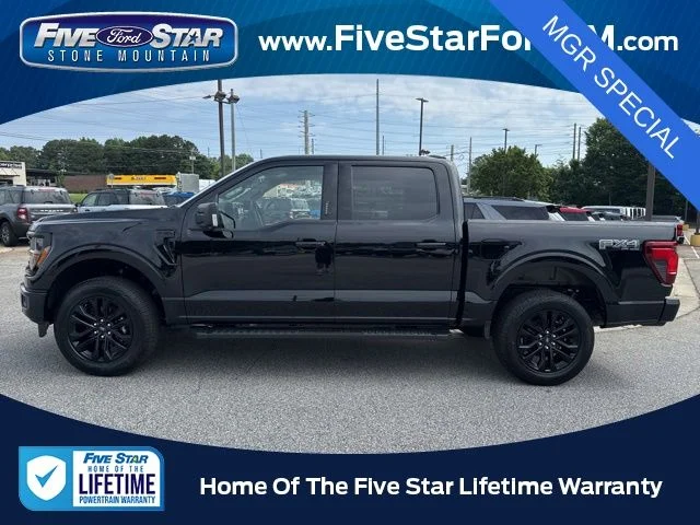 New 2026 Agate Black Metallic Ford XLT image 7