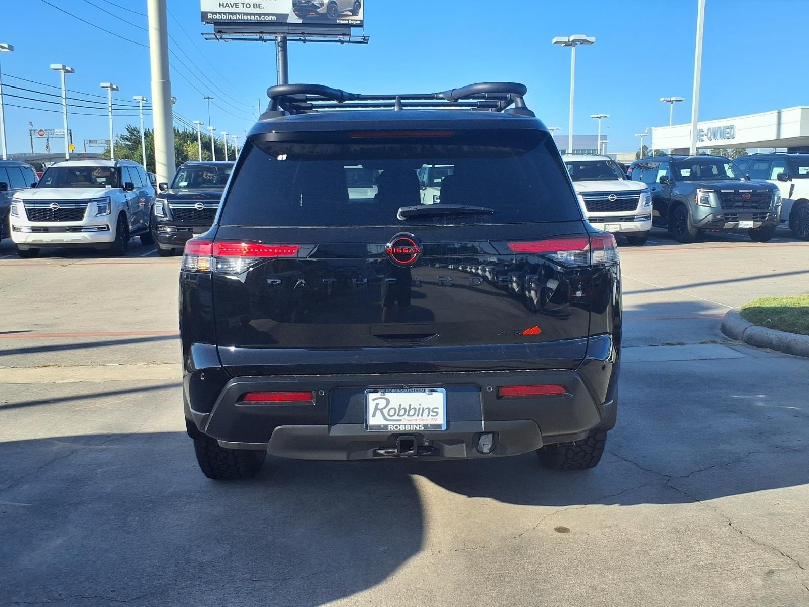2026 Nissan Pathfinder Rock Creek® Black at Robbins Nissan