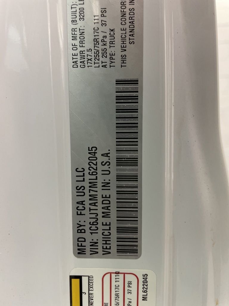 Certified Used 2021 White Jeep Willys image 29