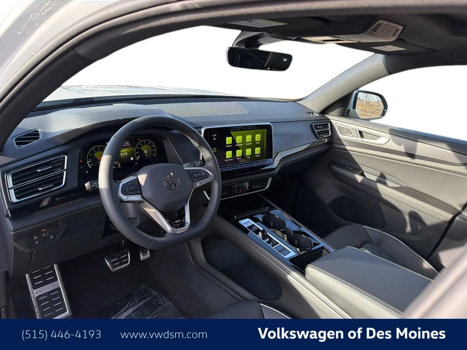 New 2026 Opal White Pearl Volkswagen 2.0T SEL Premium R-Line image 2