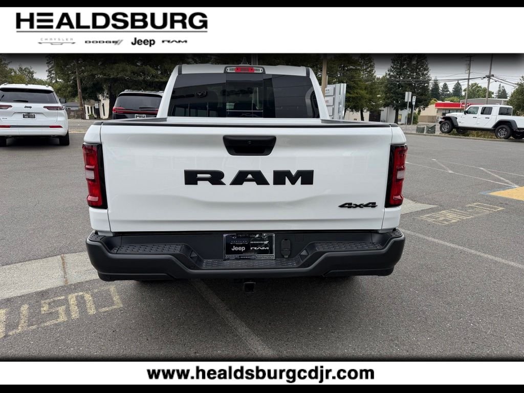 New 2026 Bright White Clear-Coat Exterior Paint RAM Tradesman image 4