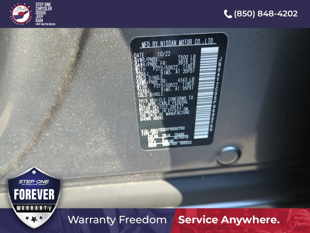 Used 2023 Gray Nissan Platinum image 43