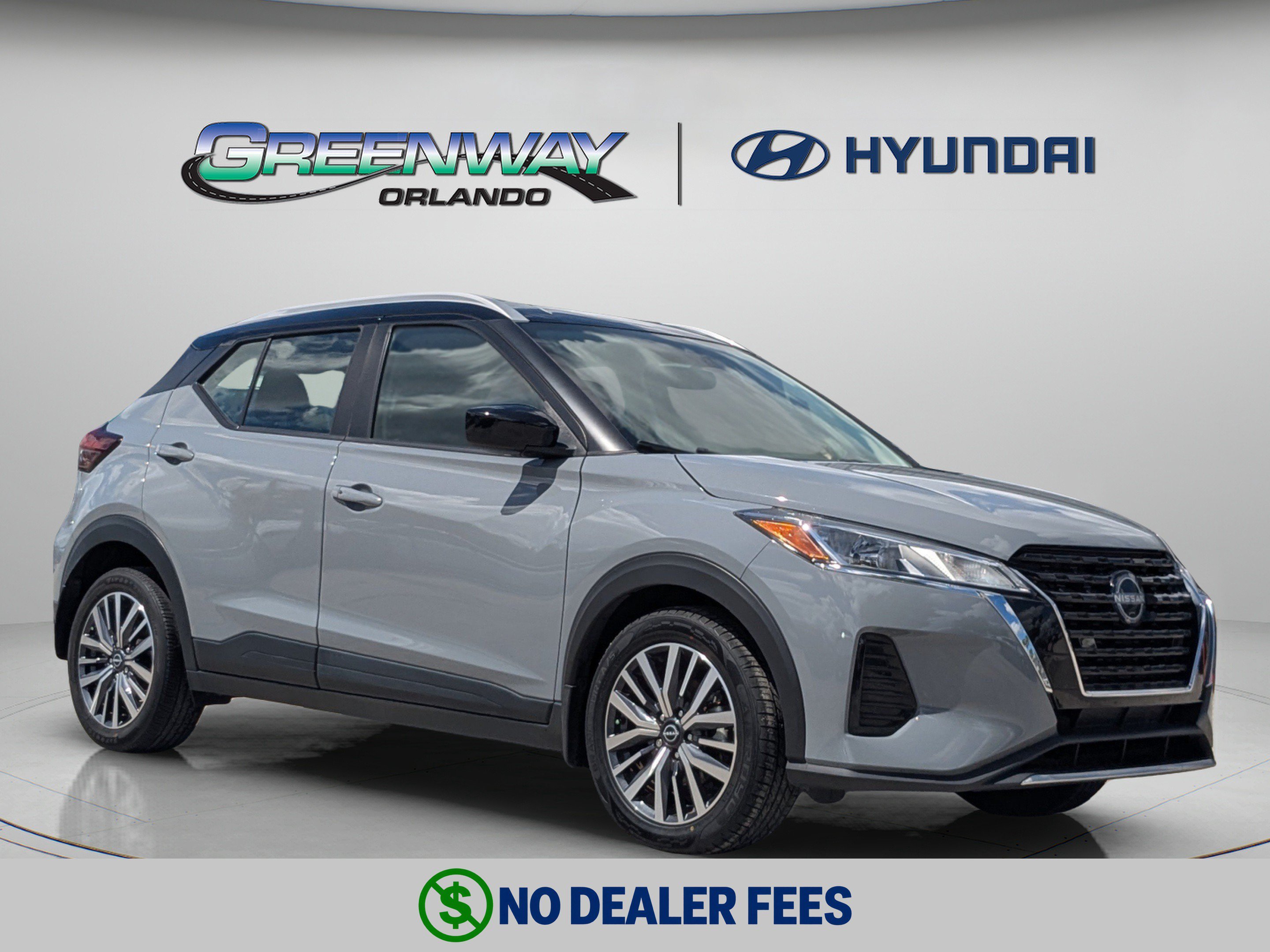 Used 2023 Gray/Super Black Nissan SV image 1