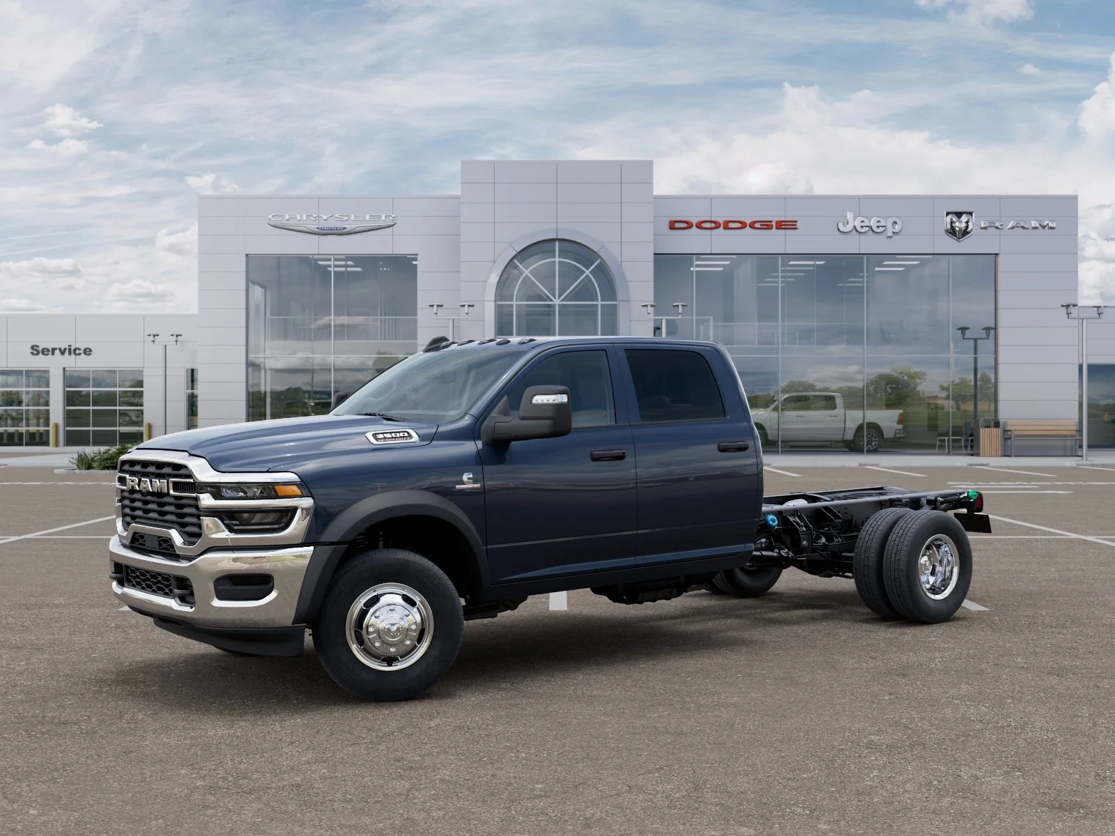 New 2026 Forged Blue Metallic Exterior Paint RAM Tradesman image 50