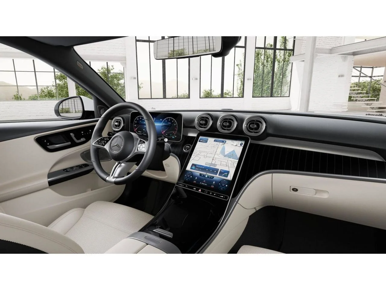 New 2026 Polar White Mercedes-Benz C 300 image 6