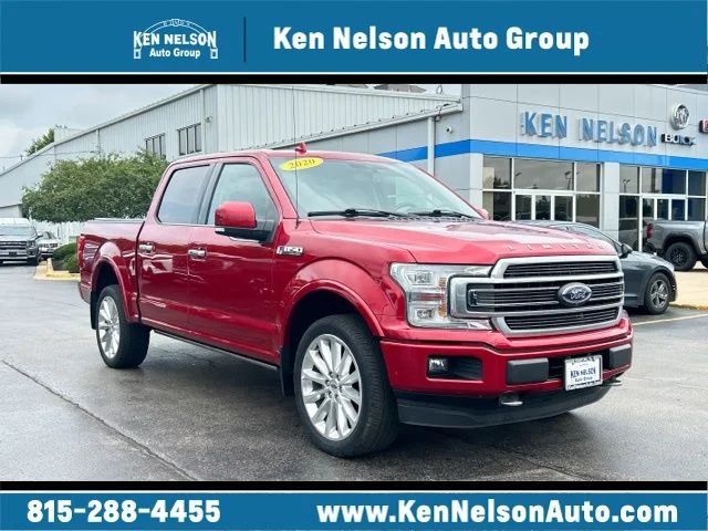 Used 2020 Red Ford Limited image 1
