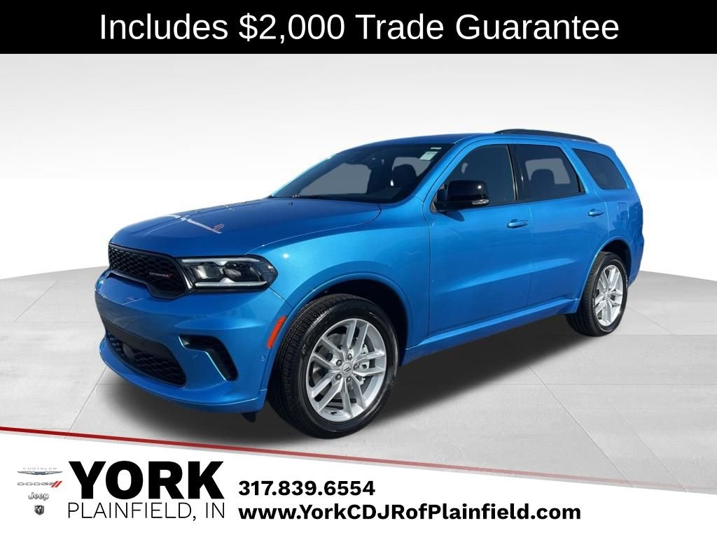 B5 Blue Exterior Paint 2026 Dodge Durango GT Plus AWD SUV / Crossover All-Wheel Drive
